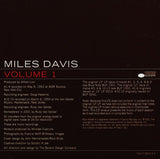 Miles Davis - Volume 1