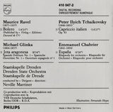 Maurice Ravel - Ravel - Bolero / Chabrier - España / Glinka - Jota Aragonesa / Tchaikovsky - Capriccio Italien