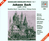 Jan Zach - Musikland Rheinland-Pfalz Vol.1: Geistliche Musik • Sacred Music • Musique Sacrée