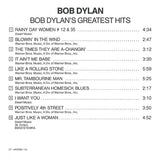 Bob Dylan - Bob Dylan's Greatest Hits