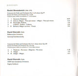 David Oistrach - Violin Concerto No.1 / Violin Concerto No.2 / Amitié For 2 Violins