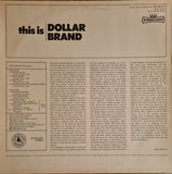 Dollar Brand - This Is Dollar Brand