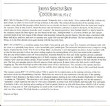 Johann Sebastian Bach - Cantatas = Kantaten Vol. X