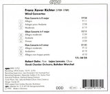 Franz Xaver Richter - 2 Flute Concertos; Oboe Concerto