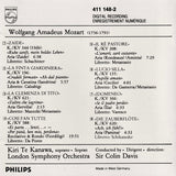 Wolfgang Amadeus Mozart - Opera Arias - Opernarien