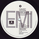 Cabaret Voltaire - Don't Argue