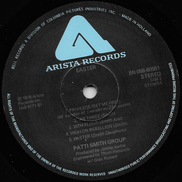 洋楽 Patti Smith Group Easter Easter | Amazon.com.br